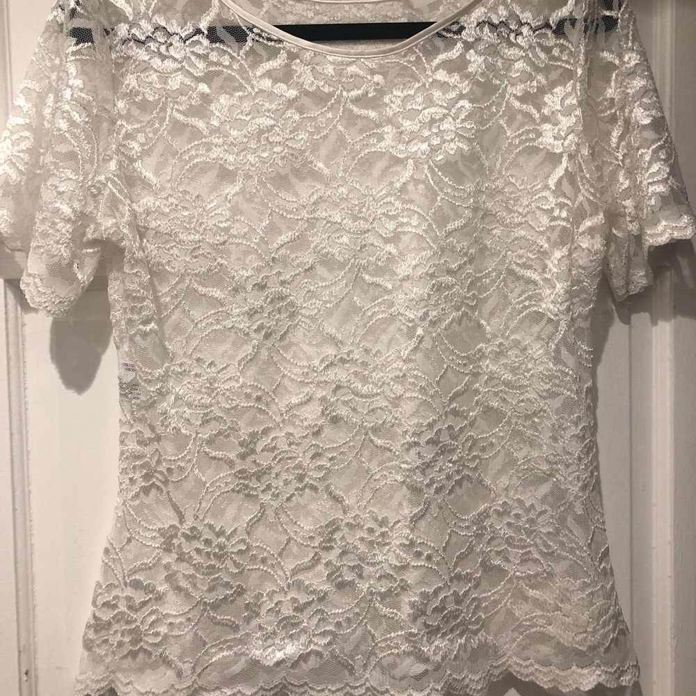 Sheer Lace Top
